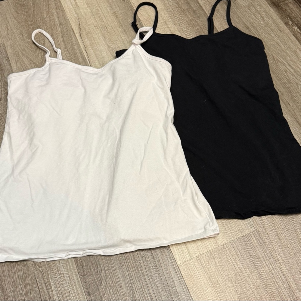 Torrid Black and White Camisole Set